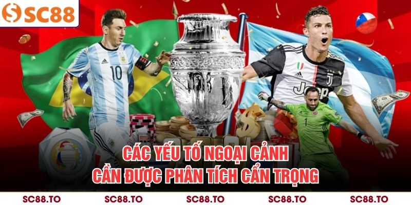 Các yếu tố ngoại cảnh cần được phân tích cẩn trọng